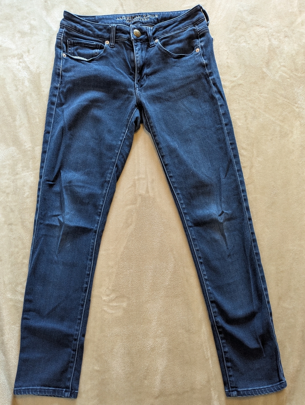 American Eagle Outfitters Dark Blue Skinny Jeans
